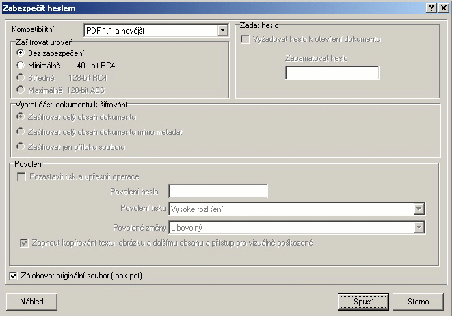 Split pages tool screenshot