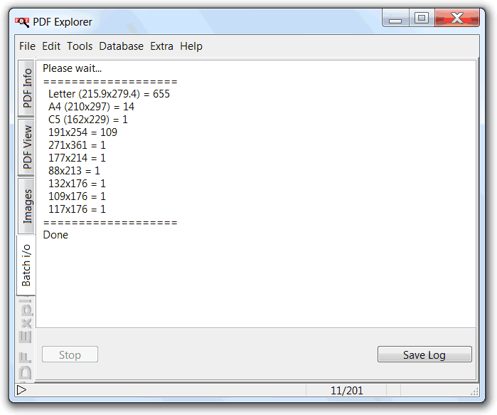 My Scripts output window