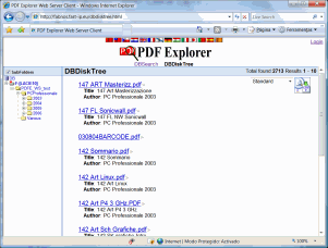 dbsearch mode screenshot