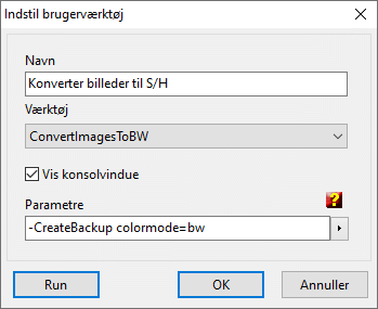 Egne vrktjer dialog