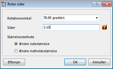 Rotr - dialogboks