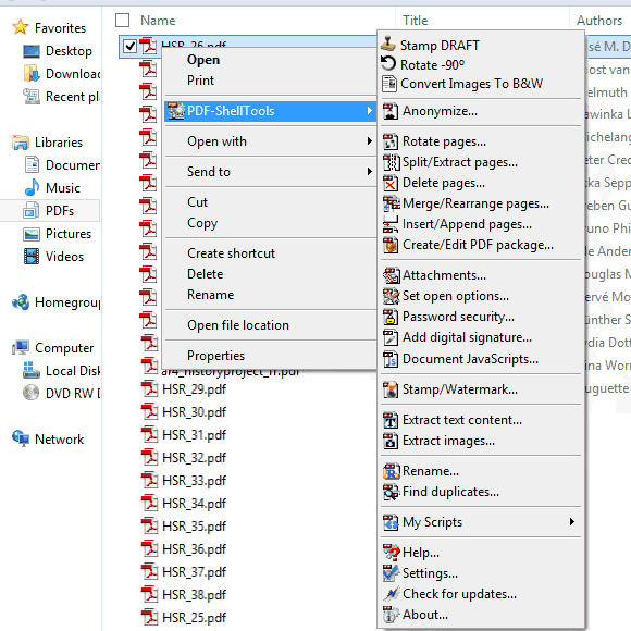 Windows 10 PDF-ShellTools full